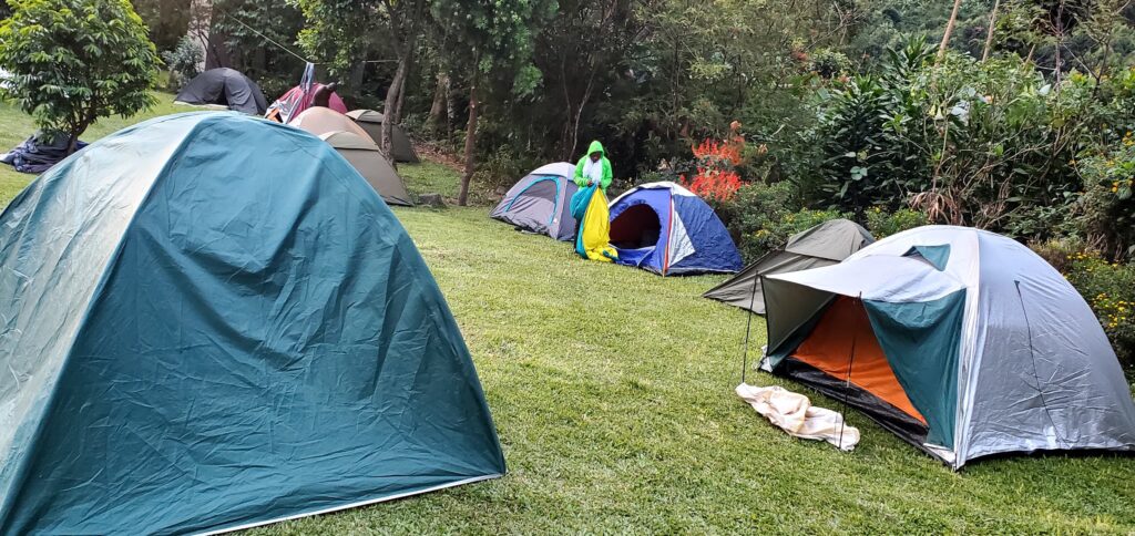 Camping accommodation